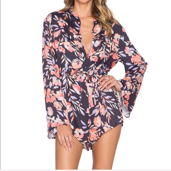 Somedays Lovin Pants - Somedays Lovin Boho Festival Floral Romper